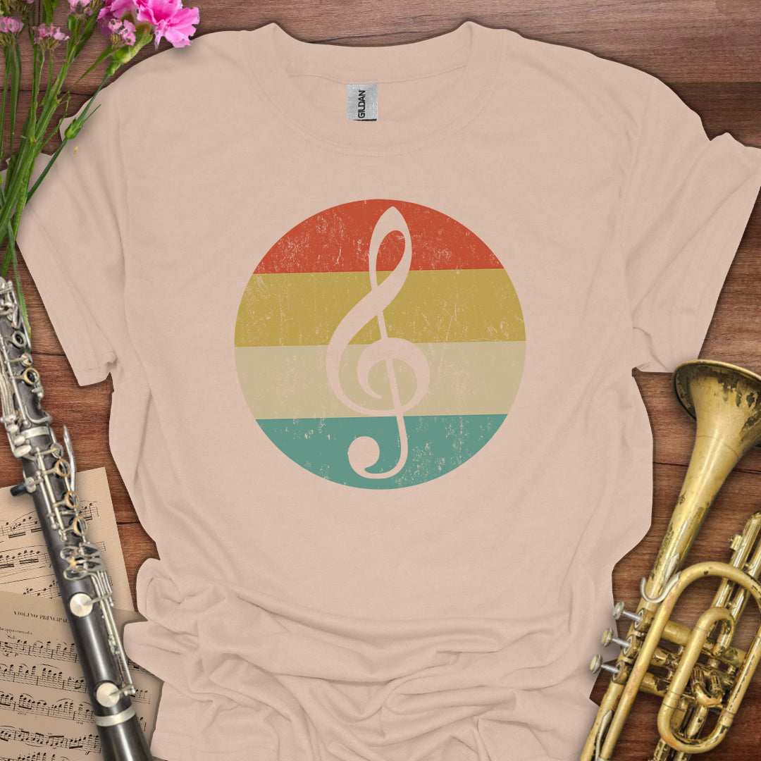 Treble Clef Vintage T-Shirt