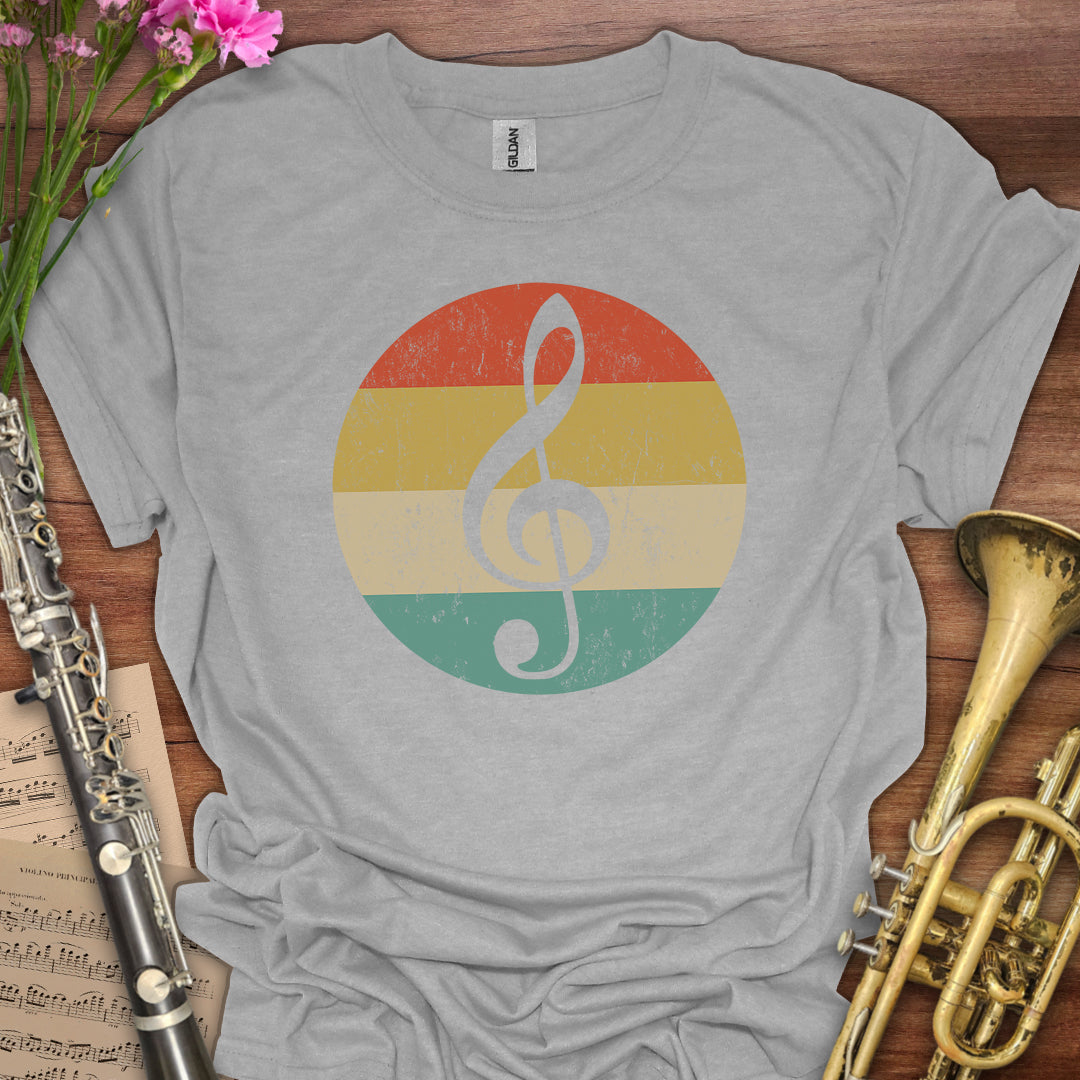 Treble Clef Vintage T-Shirt