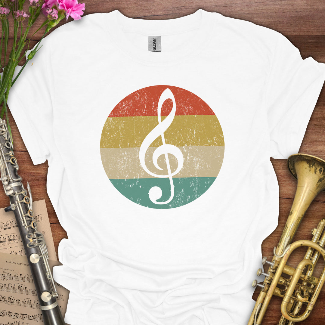 Treble Clef Vintage T-Shirt