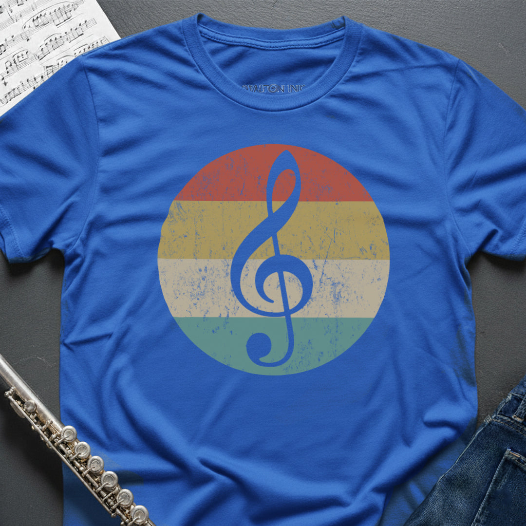 Treble Clef Vintage T-Shirt