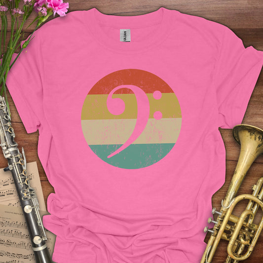 Bass Clef Vintage T-Shirt