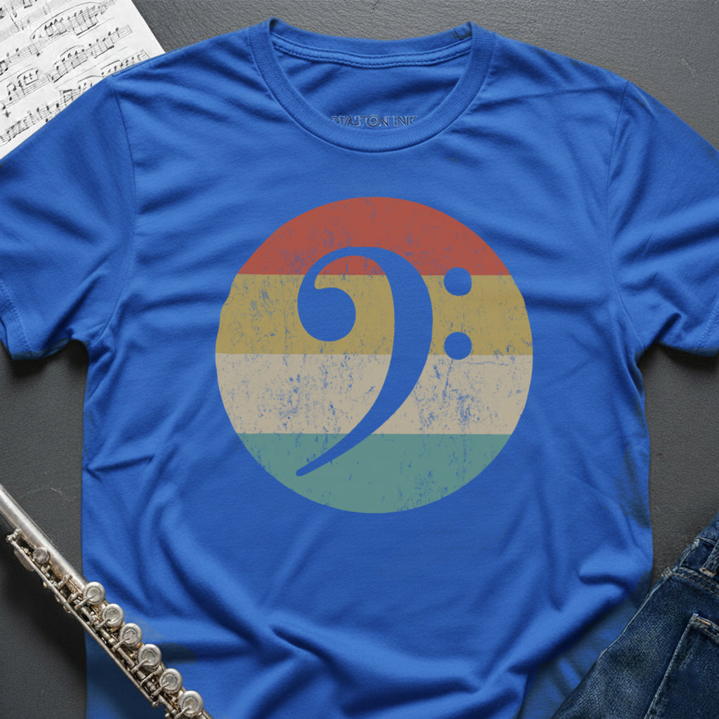 Bass Clef Vintage T-Shirt