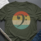 Bass Clef Vintage T-Shirt