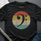 Bass Clef Vintage T-Shirt