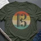 Alto Tenor Clef Vintage T-Shirt