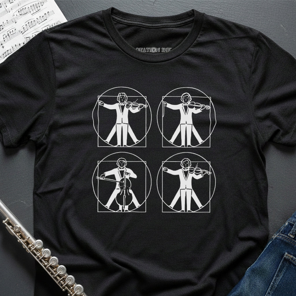 Vitruvian String Quartet T-Shirt