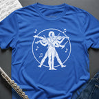 Vitruvian Violin T-Shirt