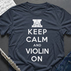 Keep Calm Violin T-Shirt