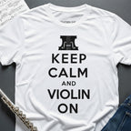 Keep Calm Violin T-Shirt