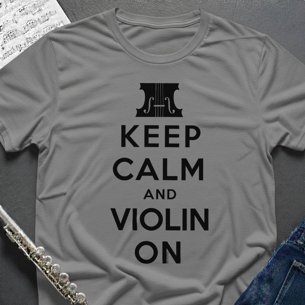 Keep Calm Violin T-Shirt