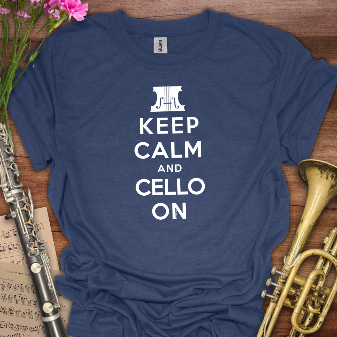 Keep Calm Cello T-Shirt