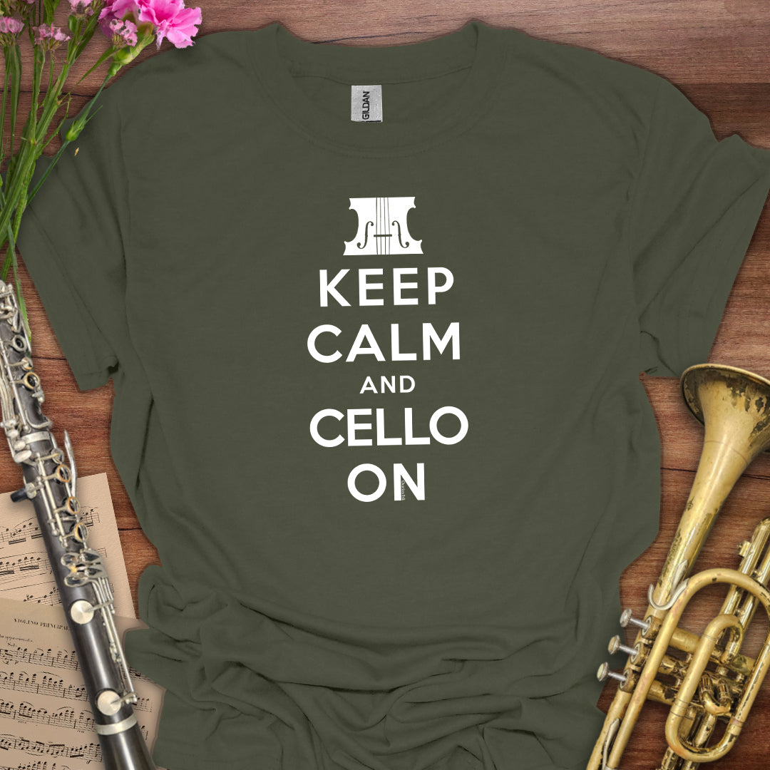 Keep Calm Cello T-Shirt