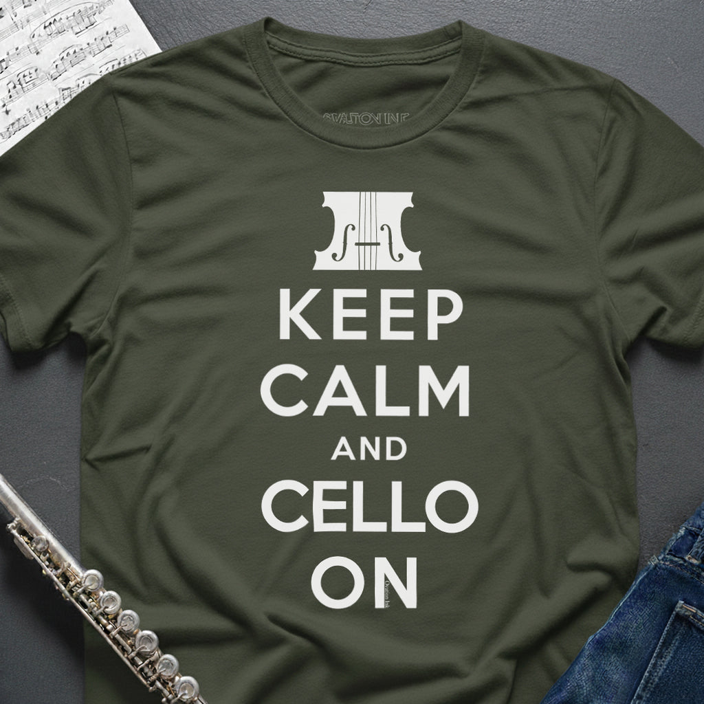 Keep Calm Cello T-Shirt