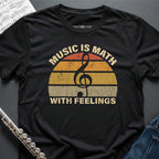 Music is Math Treble T-Shirt