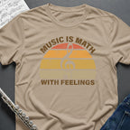 Music is Math Treble T-Shirt