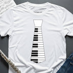 Piano Keys Tie T-Shirt