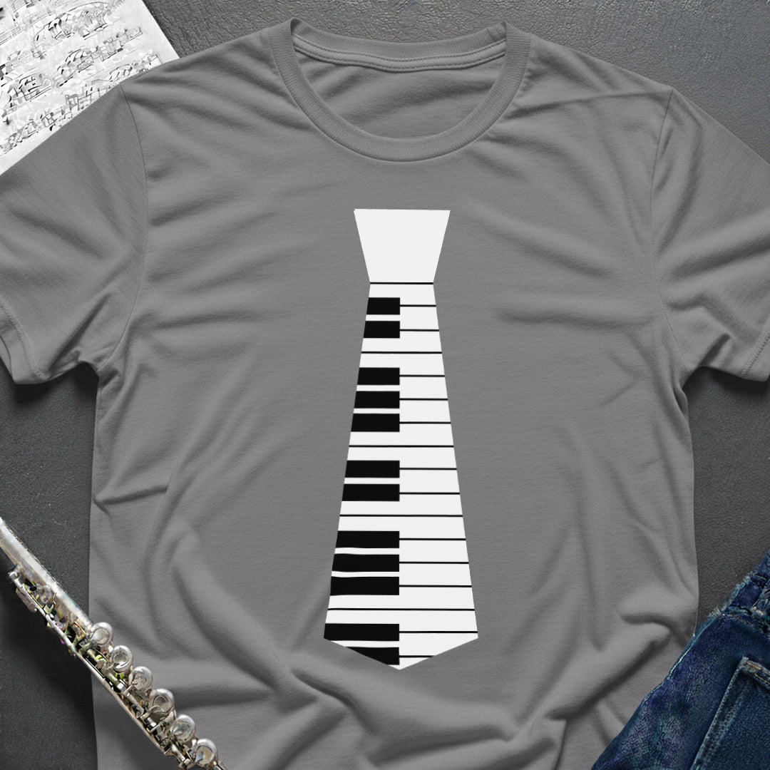 Piano Keys Tie T-Shirt