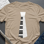 Piano Keys Tie T-Shirt