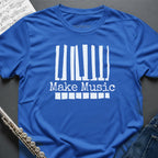 Make Music Piano Keys T-Shirt