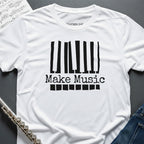 Make Music Piano Keys T-Shirt