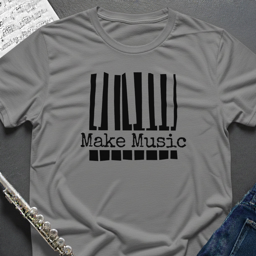 Make Music Piano Keys T-Shirt