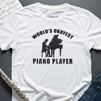 World's Okayest Piano Player T-Shirt