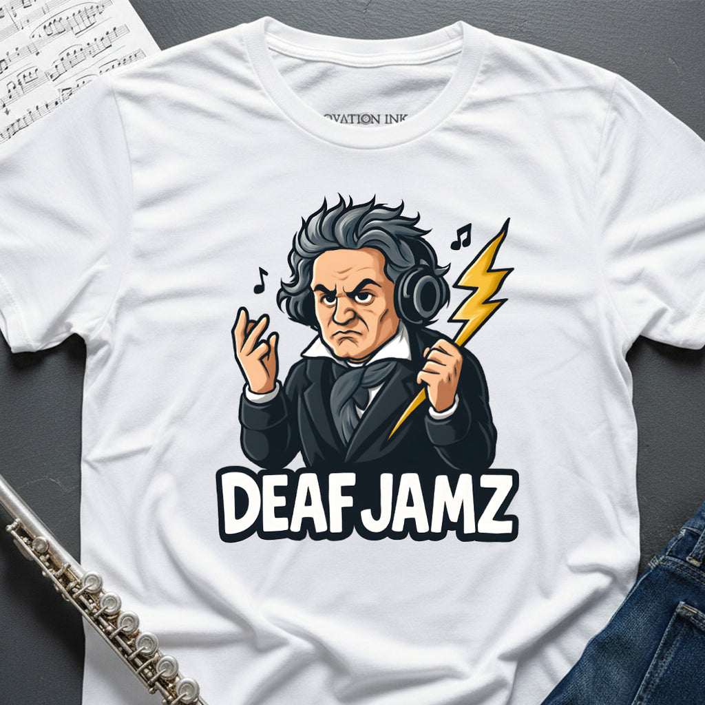 Beethoven Deaf Jamz T-Shirt