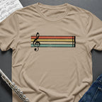Treble Staff Vintage T-Shirt