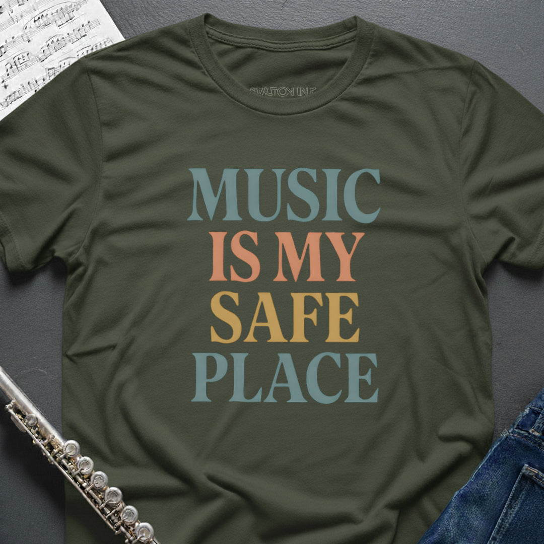Music Safe Place T-Shirt