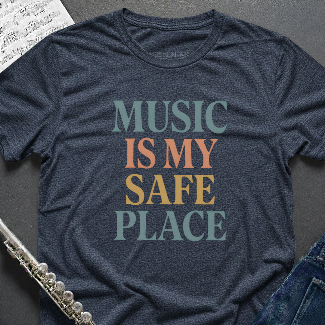 Music Safe Place T-Shirt