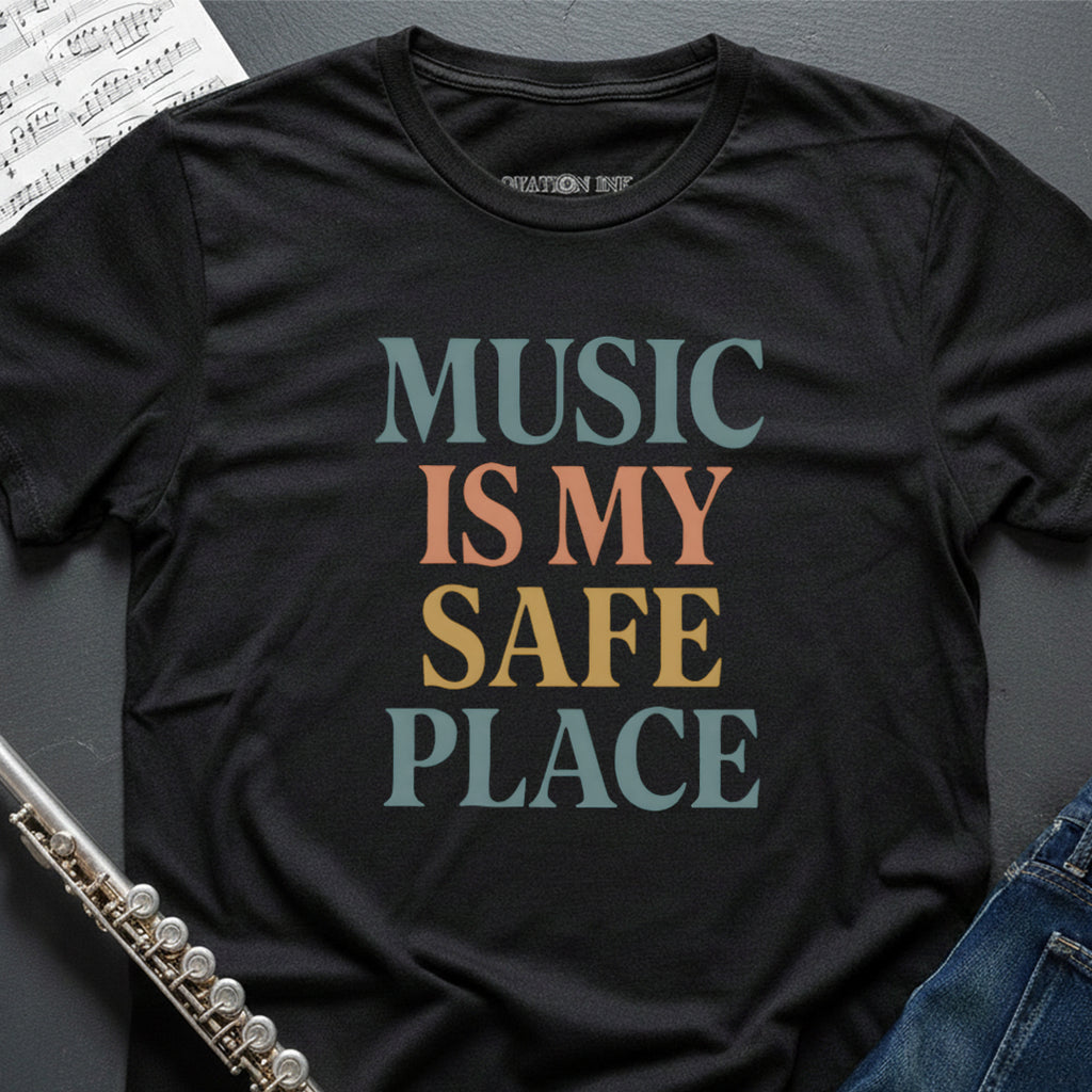 Music Safe Place T-Shirt