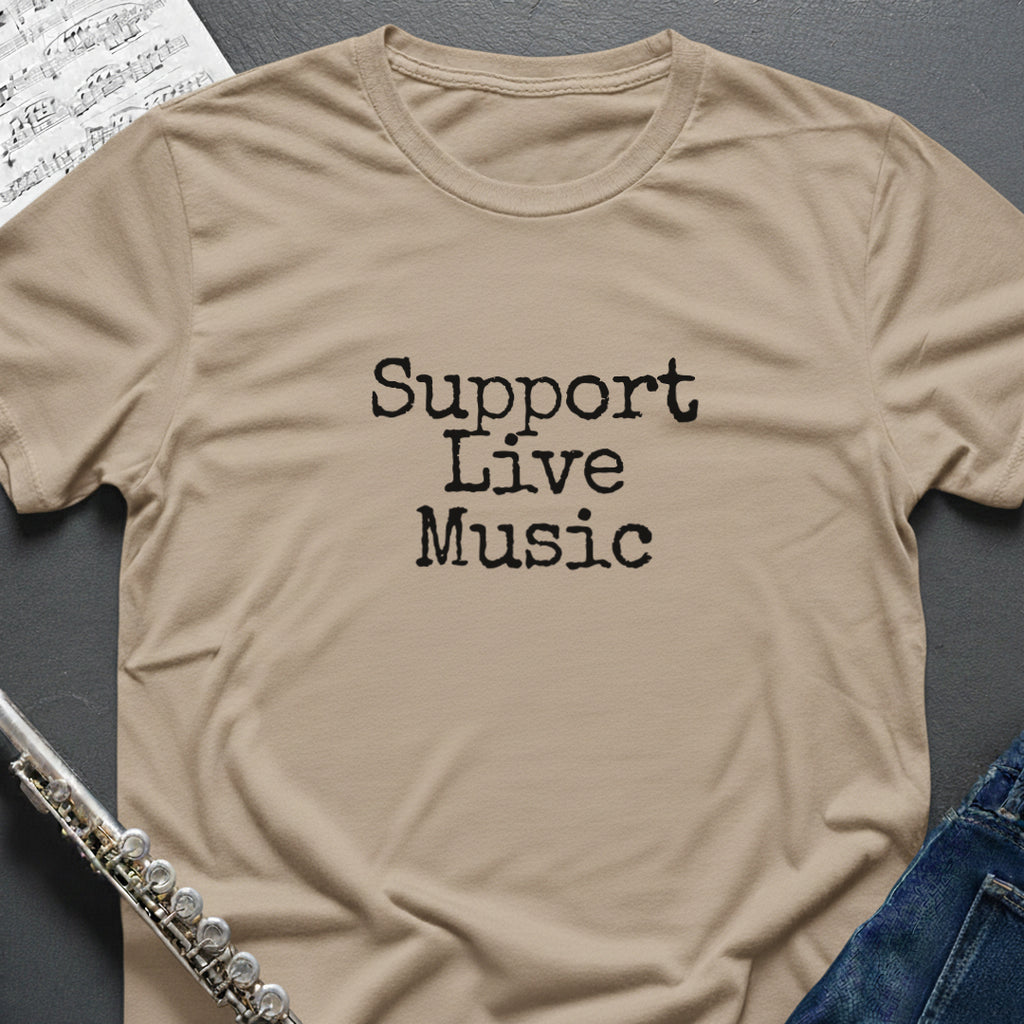 Support Live Music T-Shirt