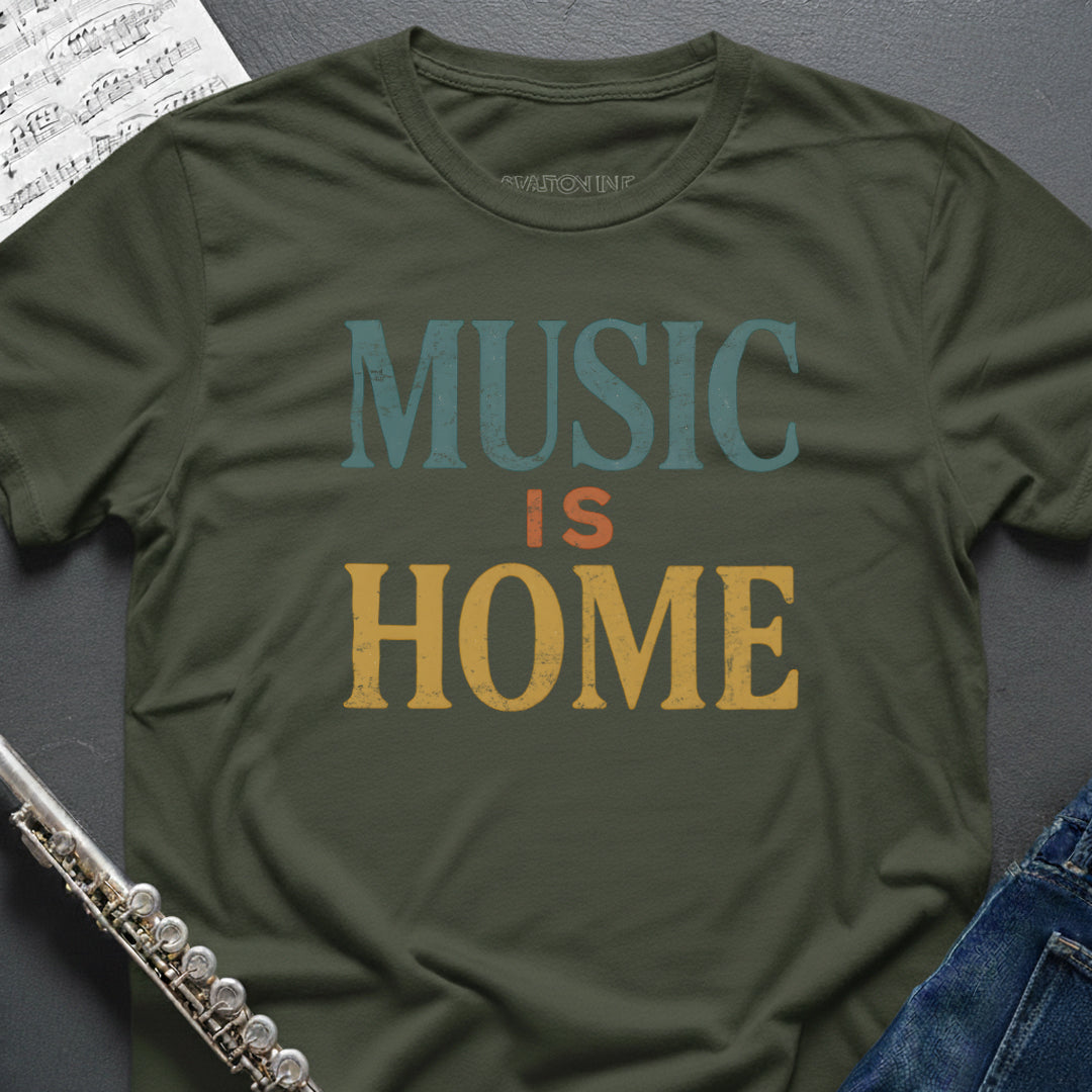 Music Is Home T-Shirt