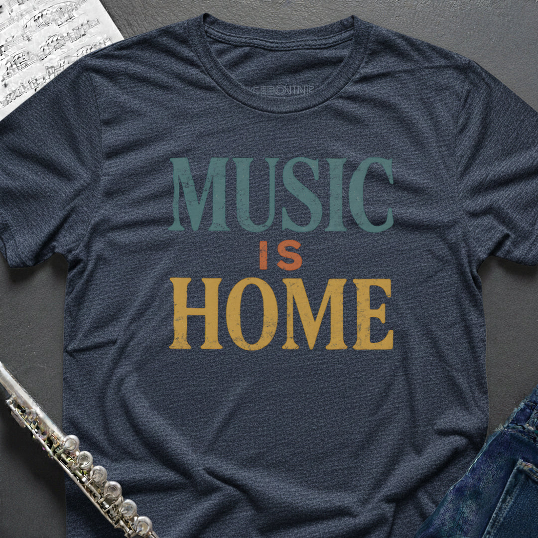 Music Is Home T-Shirt