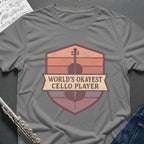 World's Okayest Cello Vintage T-Shirt