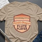 World's Okayest Flute Vintage T-Shirt