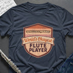 World's Okayest Flute Vintage T-Shirt