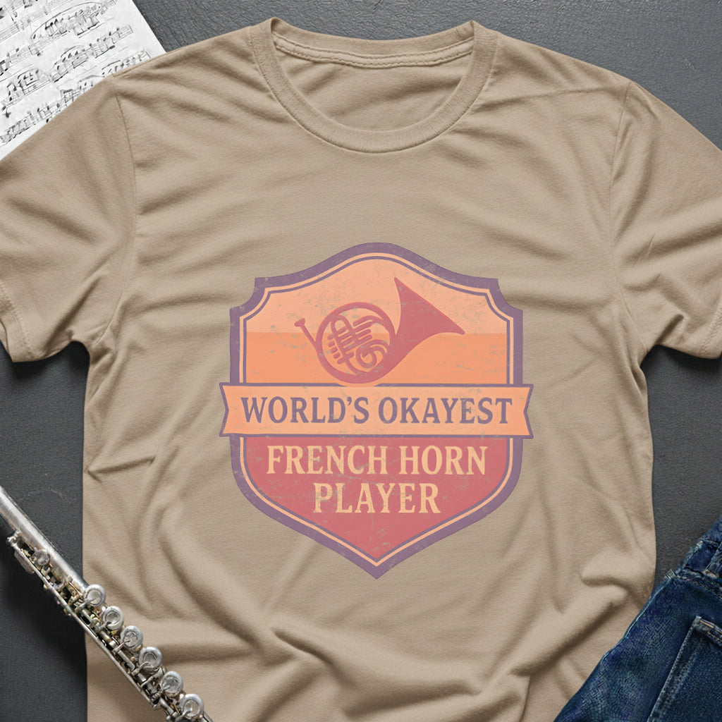 World's Okayest Horn Vintage T-Shirt