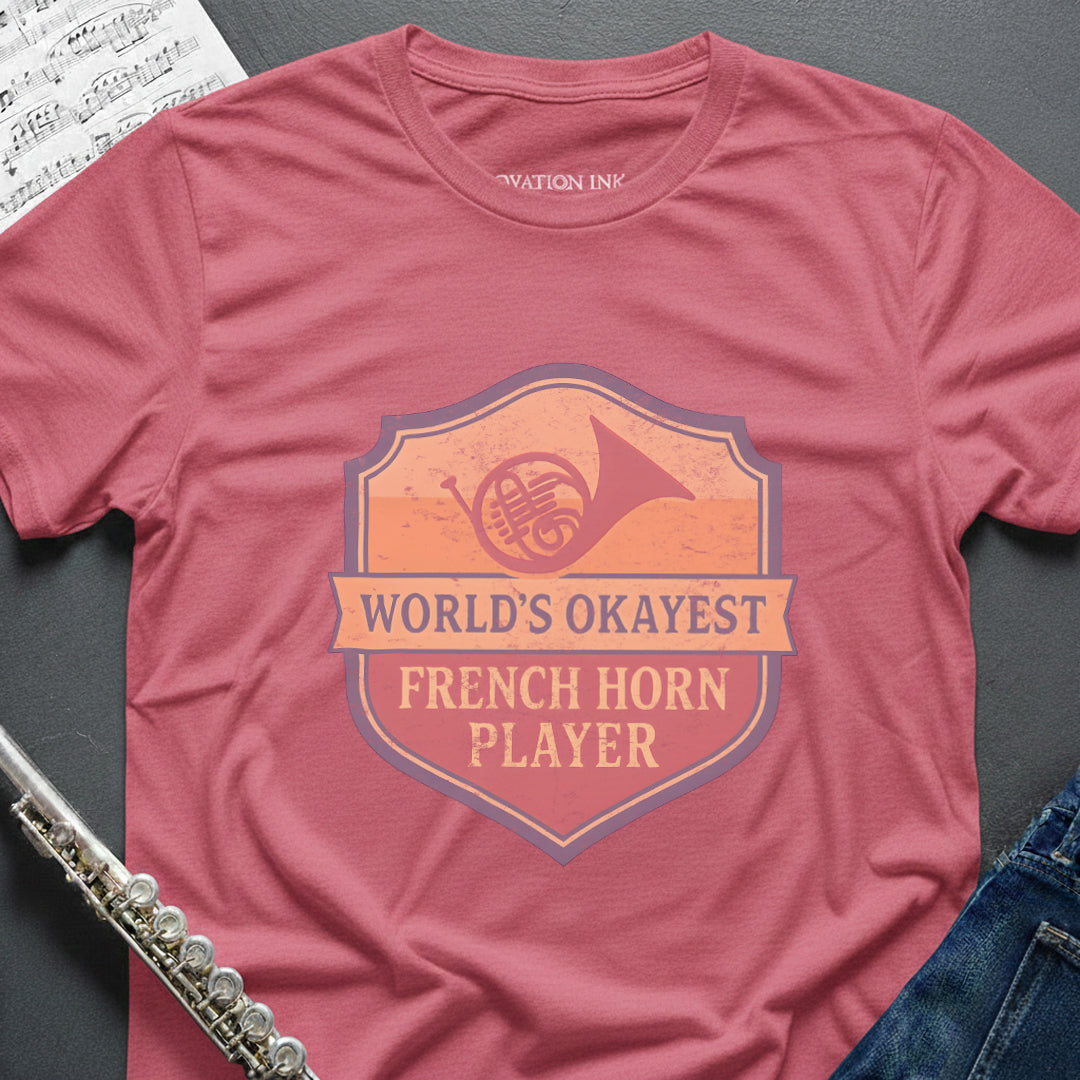 World's Okayest Horn Vintage T-Shirt