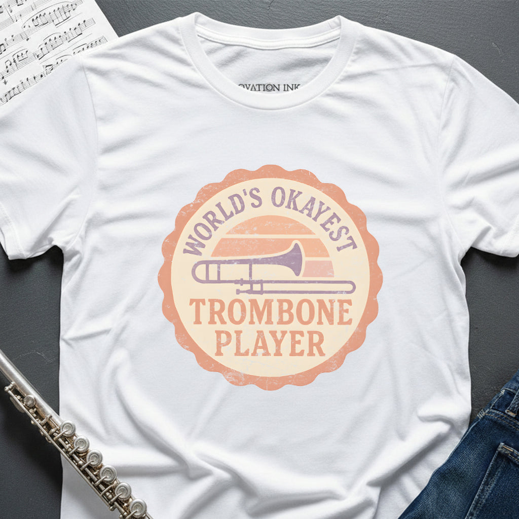 World's Okayest Trombone Vintage T-Shirt