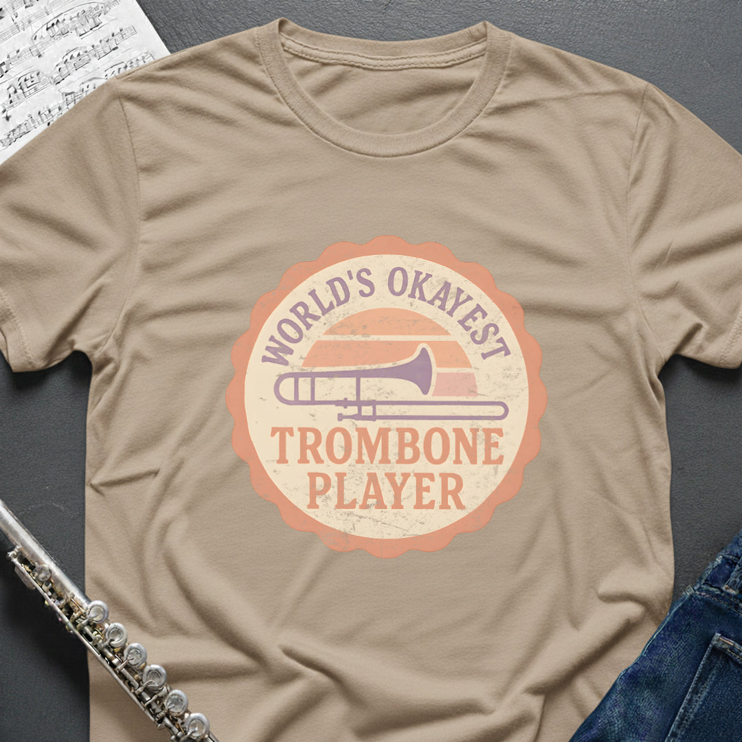 World's Okayest Trombone Vintage T-Shirt