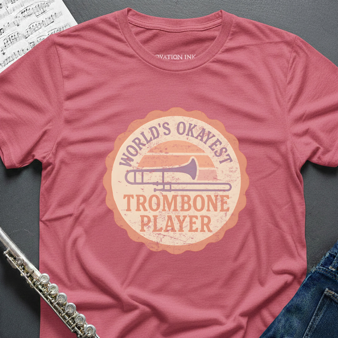 World's Okayest Trombone Vintage T-Shirt