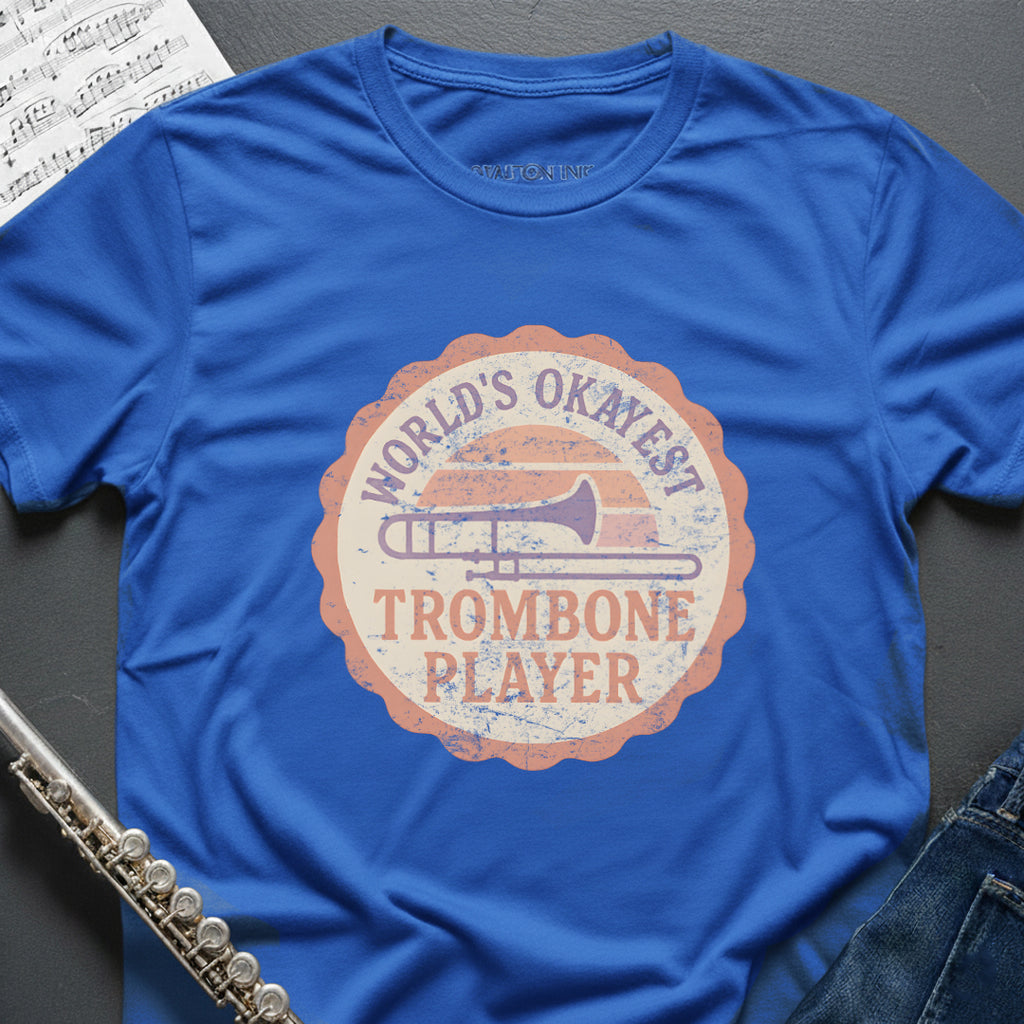 World's Okayest Trombone Vintage T-Shirt