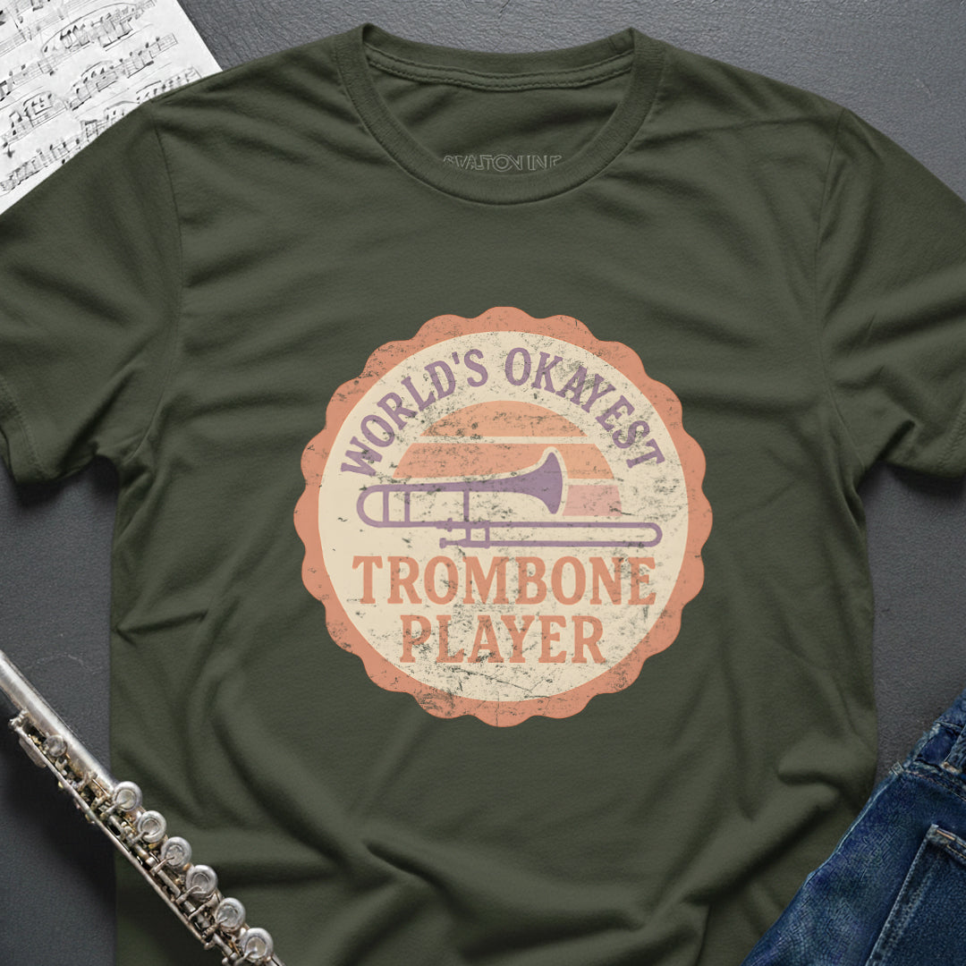 World's Okayest Trombone Vintage T-Shirt