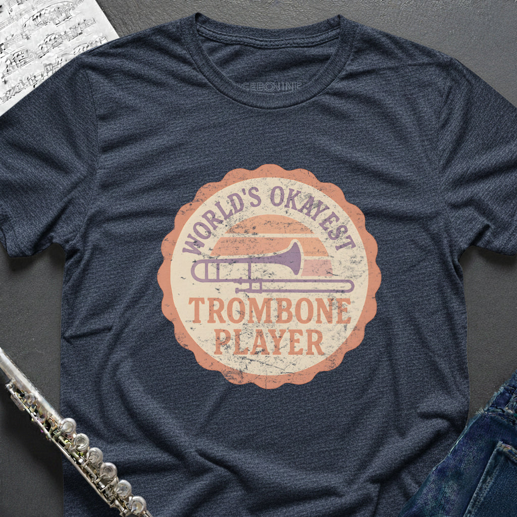 World's Okayest Trombone Vintage T-Shirt