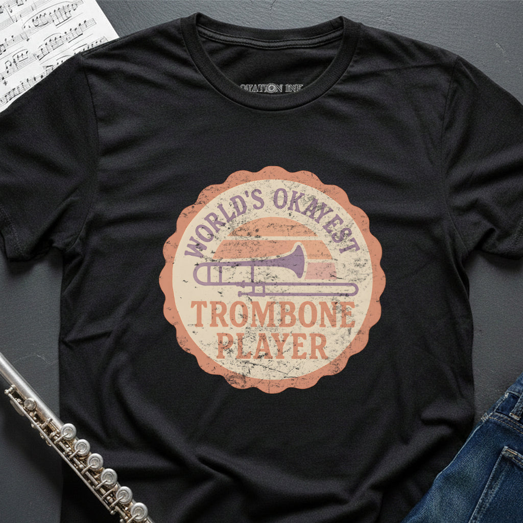 World's Okayest Trombone Vintage T-Shirt
