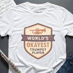 World's Okayest Trumpet Vintage T-Shirt