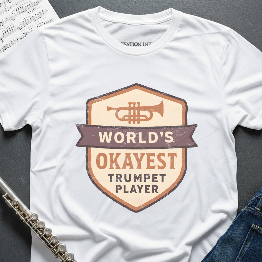 World's Okayest Trumpet Vintage T-Shirt