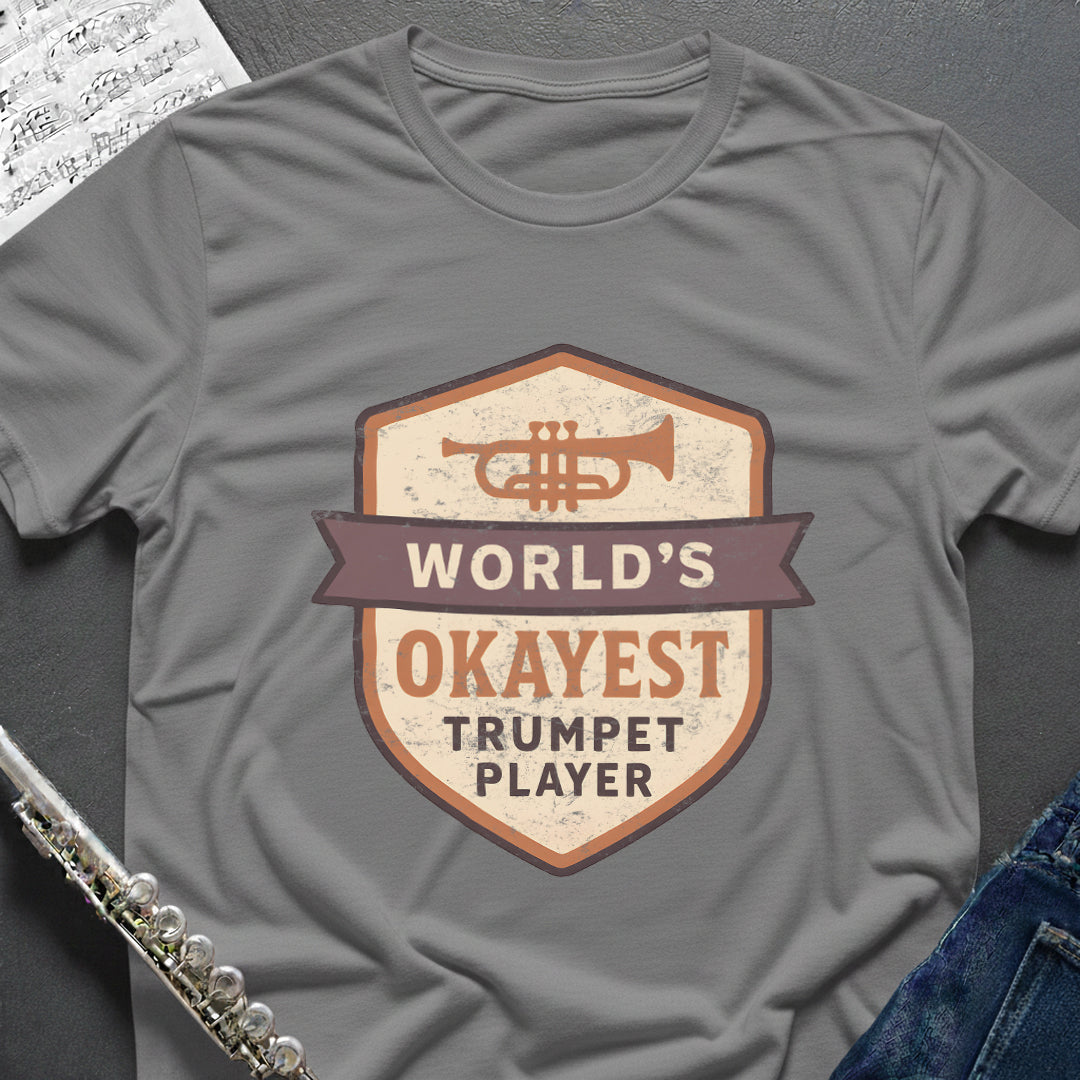 World's Okayest Trumpet Vintage T-Shirt
