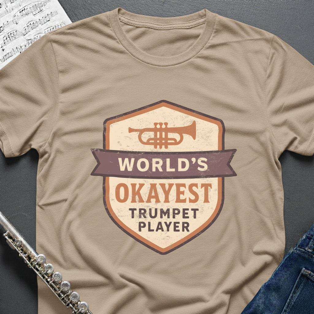 World's Okayest Trumpet Vintage T-Shirt